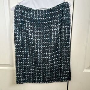 Vintage Rena Rowan Tweed Skirt Size 12